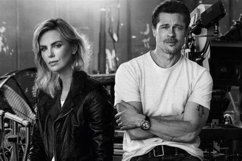 breitling brad pitt charlize theron